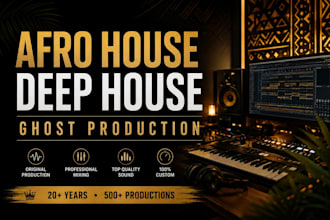 afro house deep house ghost production