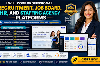 code professional recruitment, job board, HR, and staffing agency platforms