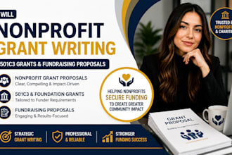 write nonprofit grant proposals 501c3 grants and fundraising proposals