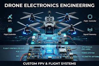 design drone electronics uav hardware quadcopter aerospace avionics solution