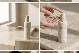create premium ai product photography for beauty brands