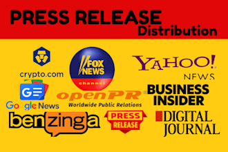distribute press release distribution, get published on news sites SEO results