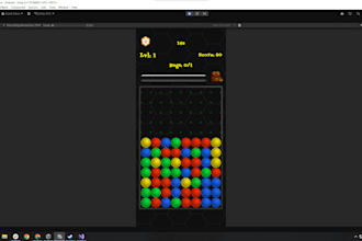 develop a big money style match 3 puzzle game in unity