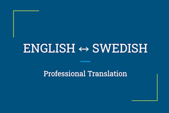 translate english to swedish or swedish to english