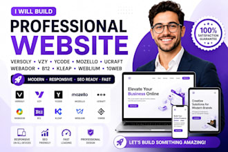 build versoly vzy ycode mozello ucraft webador b12 kleap weblium 10web website