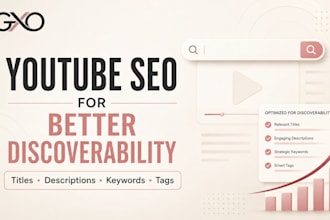 use SEO to optimize your youtube