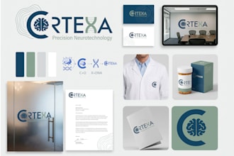 design a modern logo for your science or lab ,  pharma brand