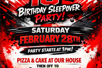 design custom flyers for your business or event