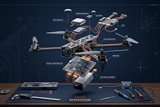 design drone electronics uav hardware quadcopter aerospace avionics solution