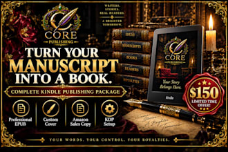 format and publish your ebook on amazon KDP