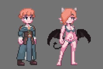 nsfw 2d pixel art nsfw pixel art sprite sheet pixel art tileset pixel game art
