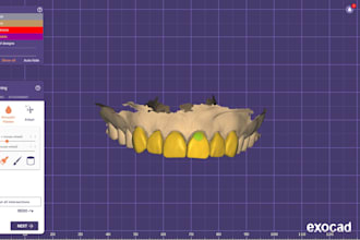 create functional and aesthetic digital dental designs