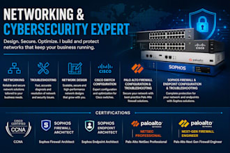 configure palo alto and sophos firewalls