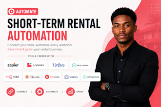 automate zapier airbnb lodgify vrbo hostaway n8n claude pricelabs guesty listing