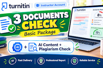 provide ai and plagiarism detection reports for academic papers