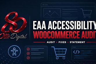 audit your woocommerce store for eaa and wcag accessibility