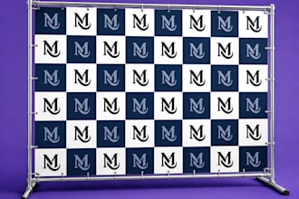 custom design  step and repeat bannar, backdrop for you