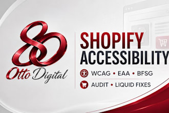 audit and fix shopify accessibility for wcag eaa and bfsg