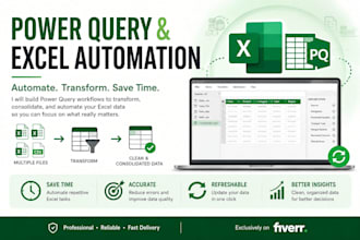 automate and transform your excel data using power query