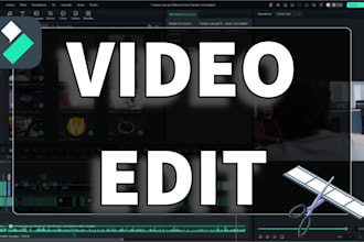 basic video edit long form videos, trim, cut, and add smooth transitions