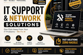provide pro IT support and network troubleshooting remotely