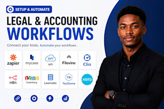 setup zapier mycase api filevine clio n8n zoho inventory lawmatic taxdome xero