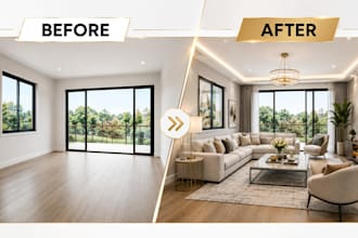 do photorealistic virtual staging and virtual renovation for real estate