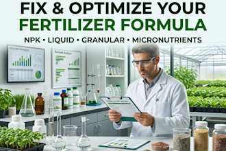 fix and optimize your fertilizer formula for better crop nutrition