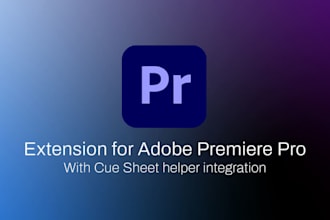create a custom extension for adobe premiere pro