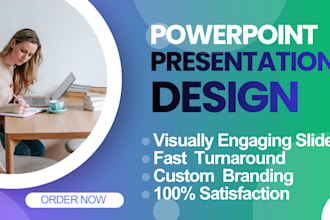 a professional pitch deck and investor presentation