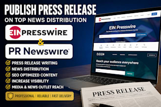 do ein presswire press release publish news article pr newswire news outlet