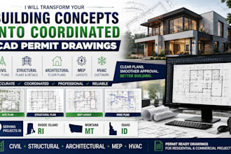 civil, structural, architectural, mep and hvac for rhode island, montana, idaho