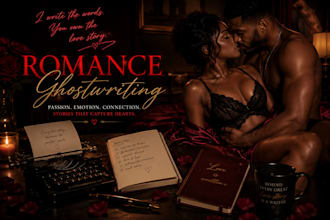 ghostwrite captivating romance, erotic, and love triangle