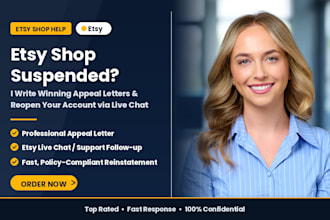 reinstate etsy suspension with appeal letter for etsy reopen and reinstatement