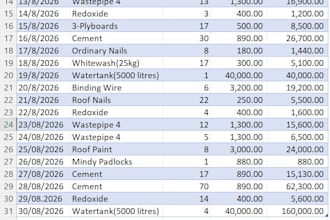 create an excel sales and inventory tracker