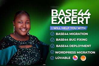 base44 expert base44 bug fixing base44 app developer lovable ai website lovable