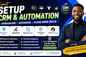 setup resimpli crm kommo automation batchleads podio crm popstream propertyleads