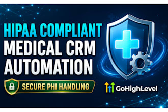 do gohighlevel hipaa compliant medical CRM patient intake practice automation