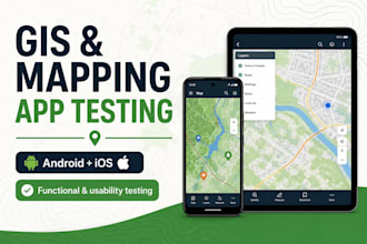 test your gis, mapping, or geospatial app on android or ipad