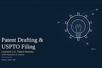 search, draft, and file your utility or provisional patent with uspto