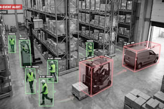 develop real time camera motion detection object tracking and video analytics