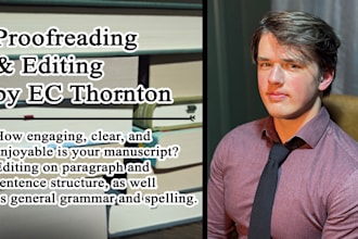proofread and edit your manuscript