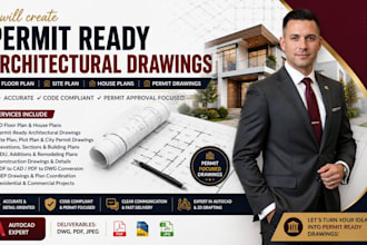 site permit ready architectural drawings autocad florida georgia connecticut