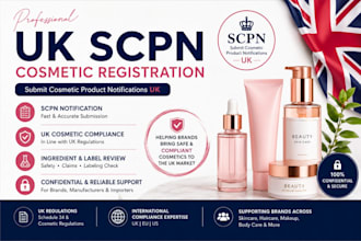 register your cosmetic products on the UK scpn portal