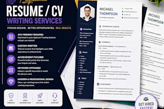 write an ats optimized professional resume CV