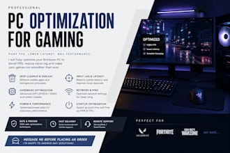 optimize your windows PC for gaming and maximum fps
