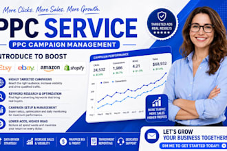 be your amazon ppc manager and amazon ads campaign management