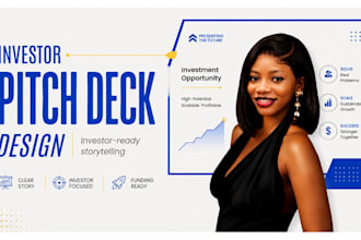 investor pitch deck presentation for startups and fundraising