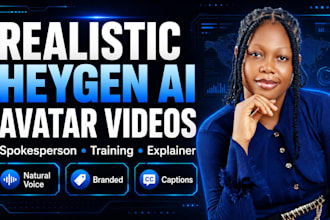 create realistic heygen ai avatar spokesperson videos for your business