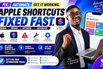 fix debug apple shortcuts automation errors ios automation workflow repair